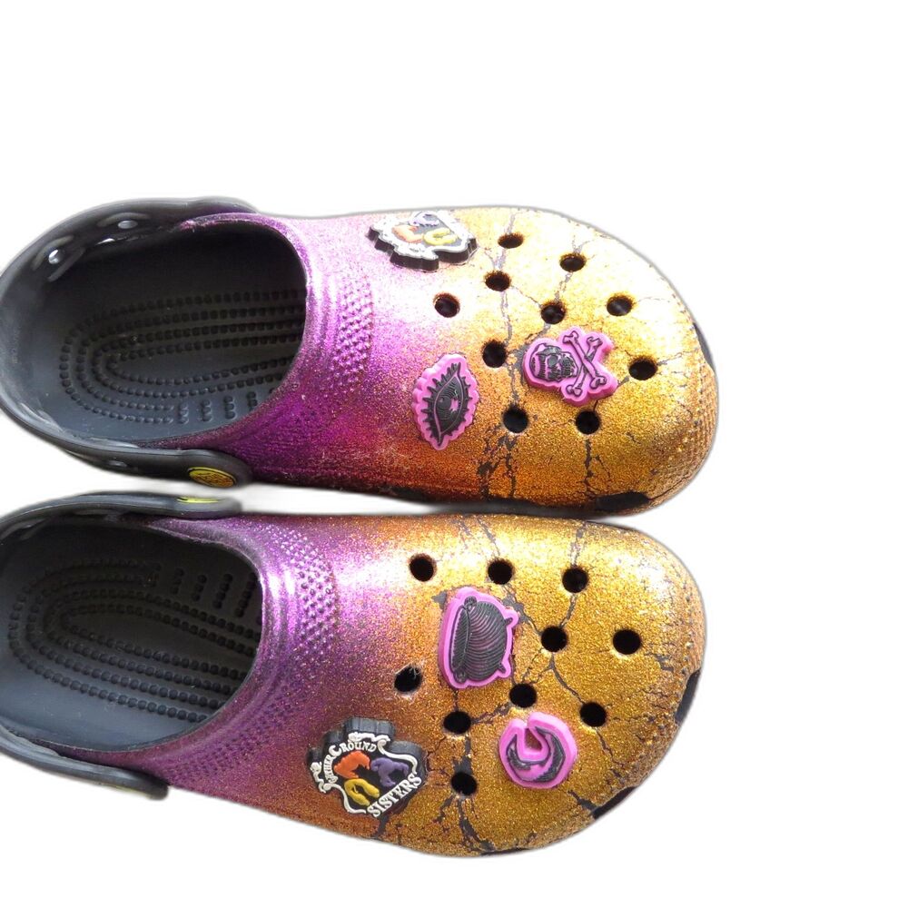 Crocs Disney Hocus Pocus Ltd Ed. Classic Clogs  Men 5 Women 7 GUC